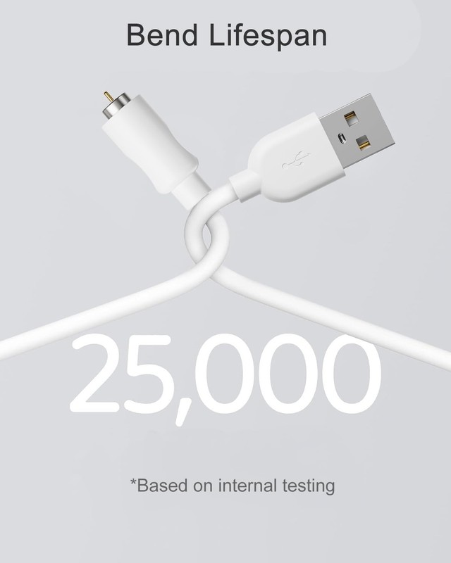 6mm Magnetic Charging Cable - USB DC Charger for Massage & Wellness Tools gallery