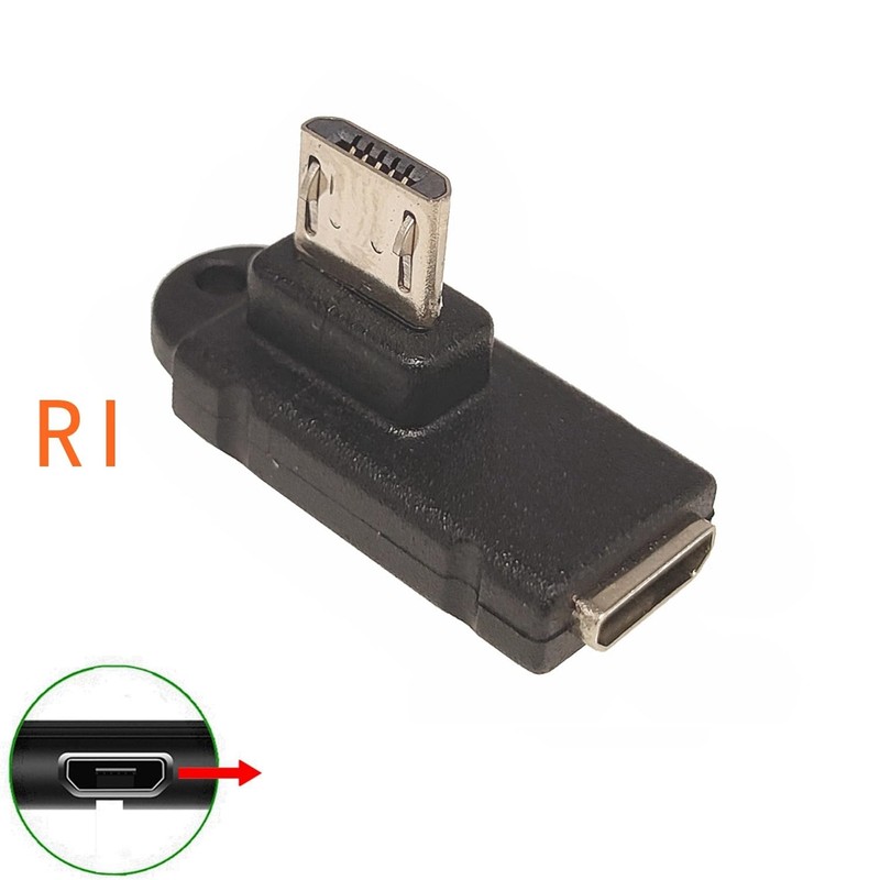 Micro USB 2.0 5Pin Male to Female M to F Extension Connector Adapter Long Plu... gallery