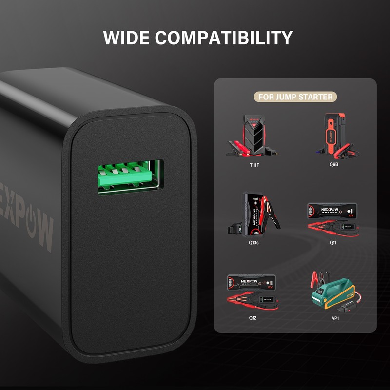 AVAPOW USB C Charger Block 18W 5V Fast Charging Power Adapter for Jump Starter gallery