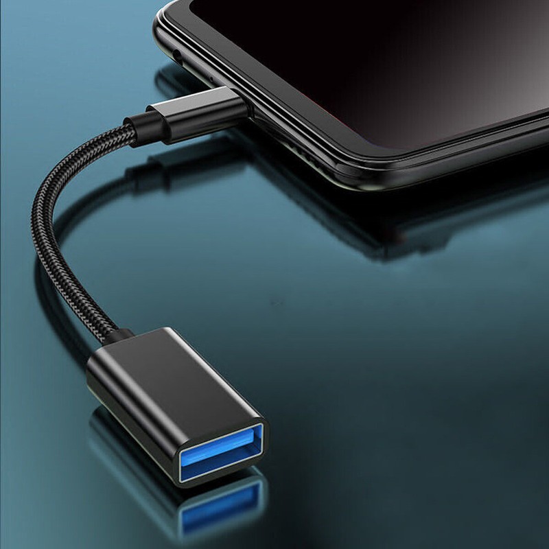 USB-C 3.1 Type C Male to USB 3.0 Type A Female OTG Adapter Converter Cable Cord gallery