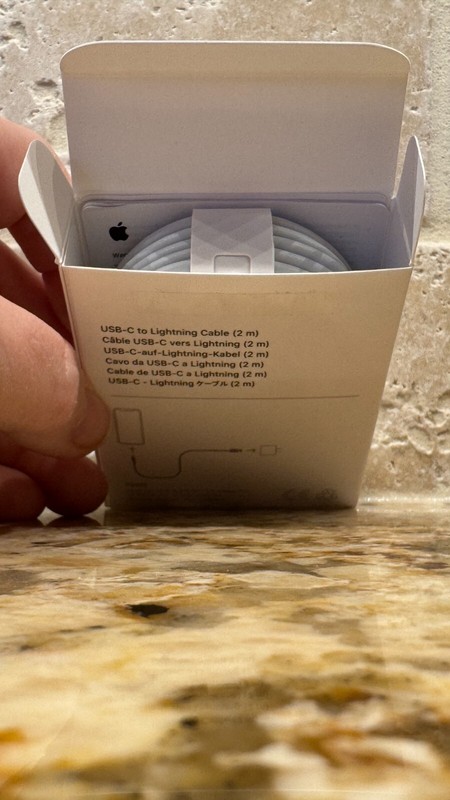 Apple USB-C to Lightning Cable, 2m