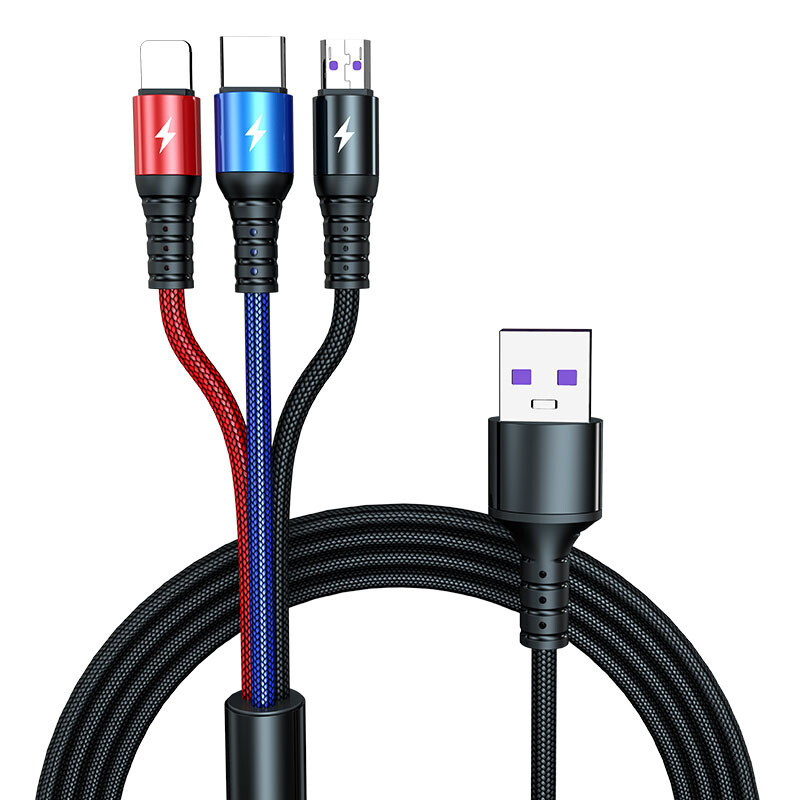 5A one drag three super fast charging line gallery