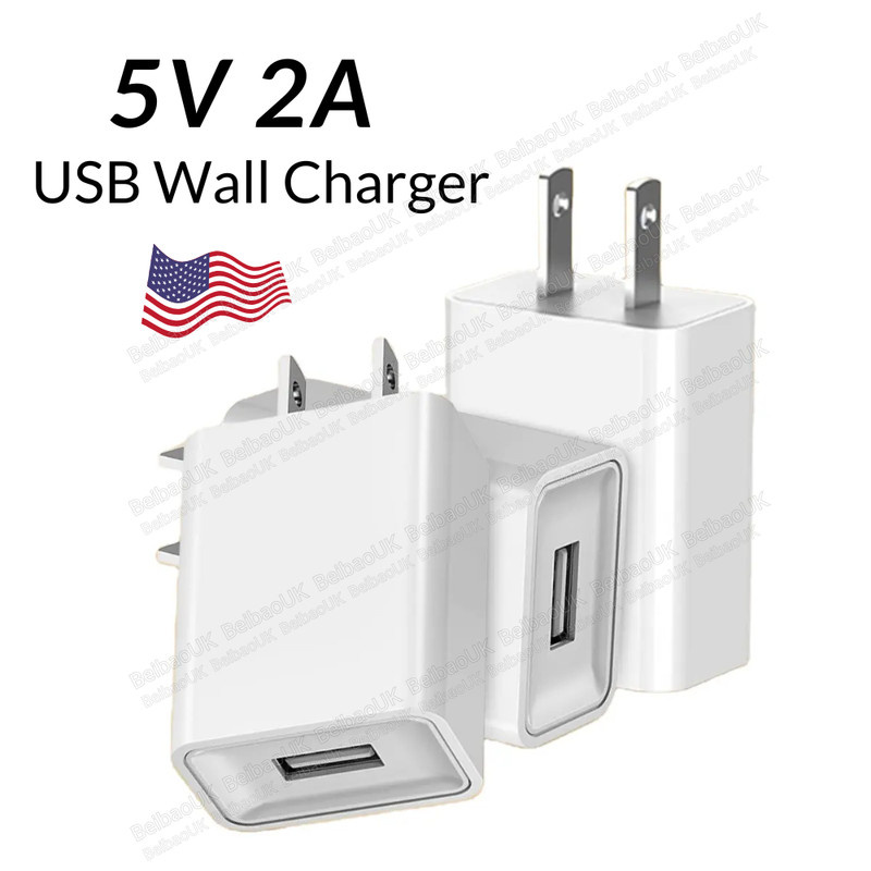 3X USB Wall Charger Block Fast Charging AC Adapter Lot For iPhone Samsung Google