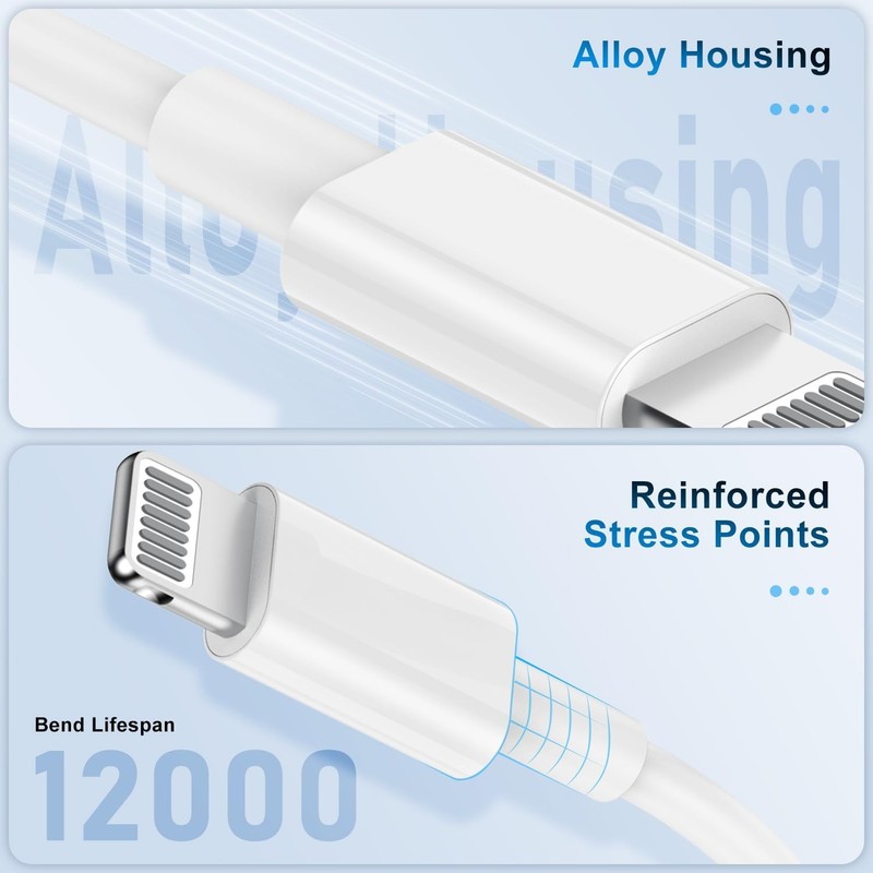 USB Fast Charger Cable Cord For iPhone 14 13 12 11 Pro Max XR SE XS X 8 7 6s Lot gallery