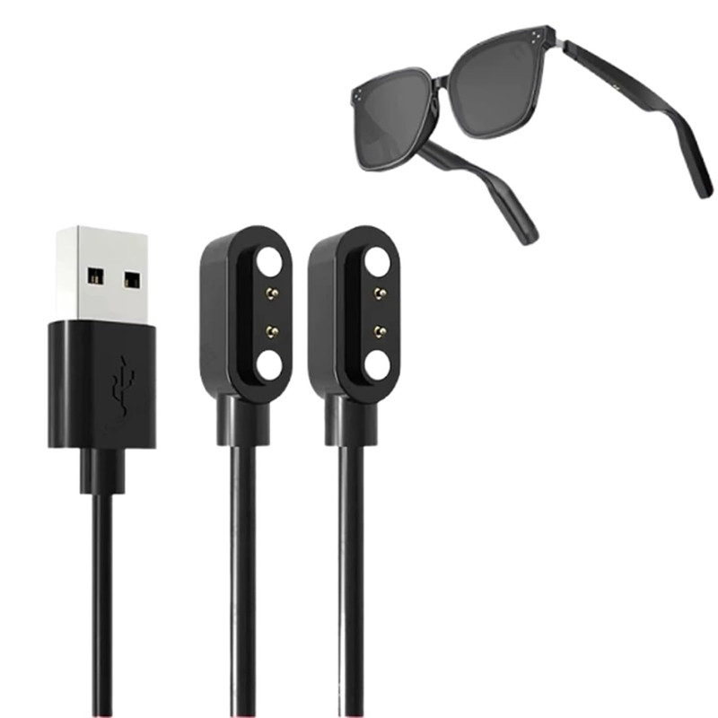 Magnetic Charging Cable for Smart Glasses Charger,Compatible with Hyundai C8/C8
