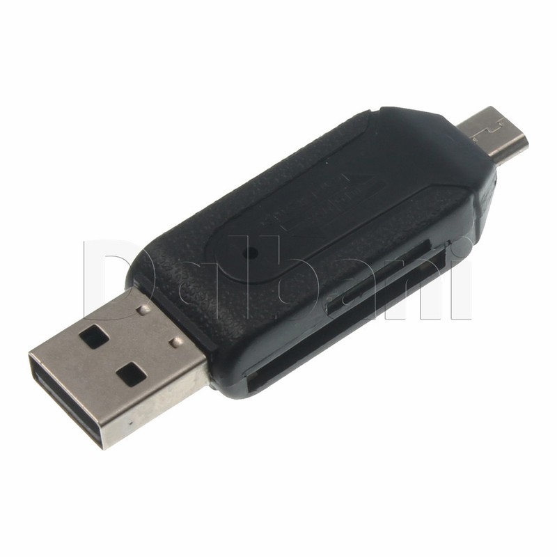 Multi Function Micro USB OTG SD T-Flash Card Reader for Universal Devices gallery