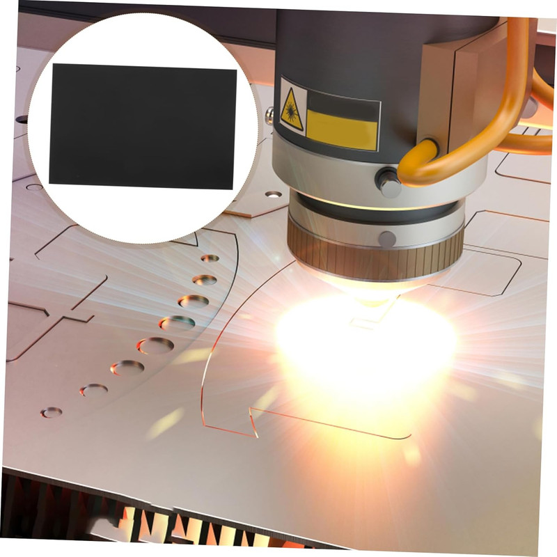 2Pcs A4 Aluminum Engraving Blanks Black Anodized Metal Plates for DIY Crafting a gallery