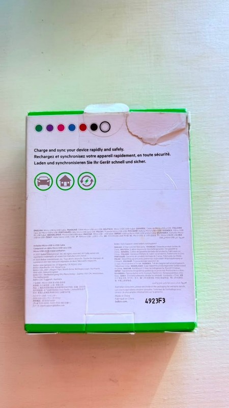 Belkin Mixit Micro-USB to USB Cable 4 ft White Charge & Sync Cable for Samsung L gallery