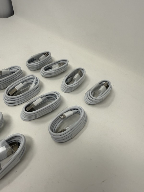 Lot Of 11 3FT 8 Pin USB Cable Data Sync Charger Cord for iPhone 14 13 12 11 X gallery