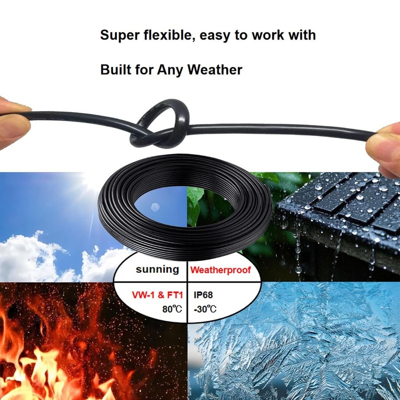 16 Gauge Wire 3 Conductor,10FT 16AWG Electrical Wire Stranded PVC Cord Oxygen... gallery