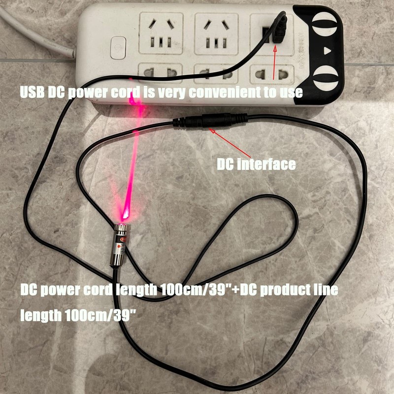 Laser Module USB Power Cable USB to DC Power Cable USB to DC Data Cable Cable... gallery