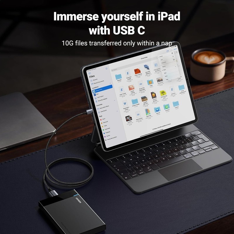 10Gbps USB C to Micro B Cable 3.3FT | Efficient Data Transfer & Durability gallery