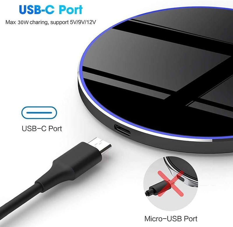 65W Wireless Fast Charger Charging Pad Dock For Samsung S24 Ultra S23 S22 S21 gallery