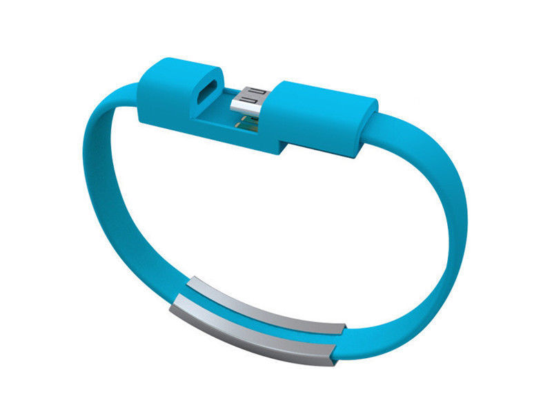 For iPhone HTC SAMSUNG Wristband Micro USB Cable Bracelet Data Charging Line gallery
