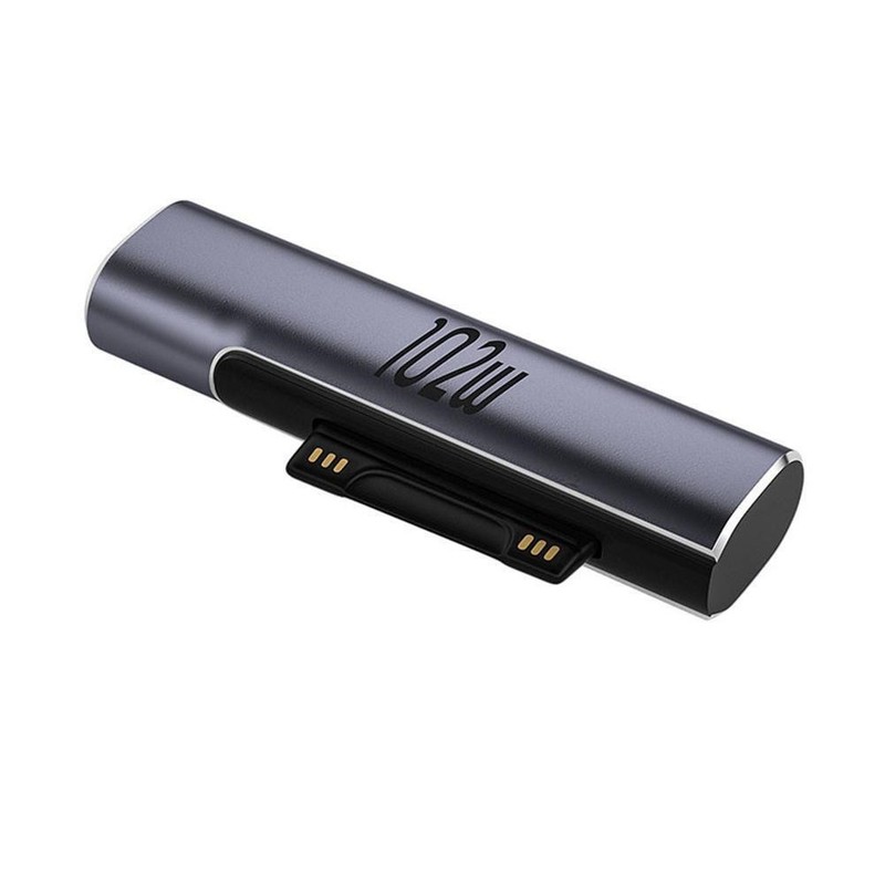 Type C PD Fast Charging Converter Charger Adapter For Microsoft Surface Black