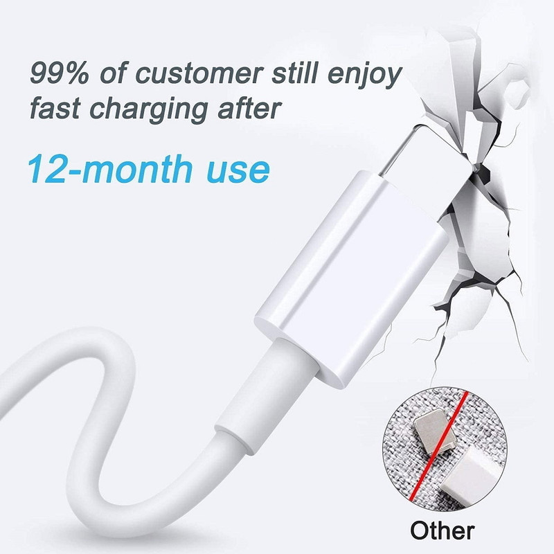 1-5000 Lot USB Charger Cable Cord For Apple iPhone 6 7 8 X XR XS 11 12 13 14 Pro gallery