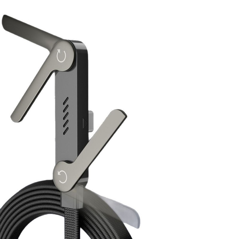 240W Fast Charging USB-C to Type-C Cable Braided Phone Stand Charger Data Lead gallery