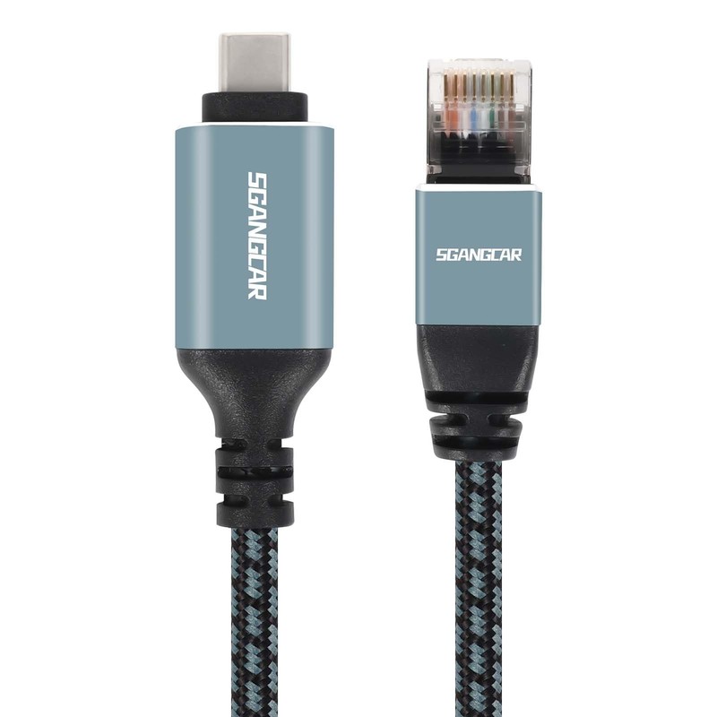 USB C to Ethernet Cable,40 Feet Type C to Gigabit Ethernet Cable,USB C to RJ4... gallery