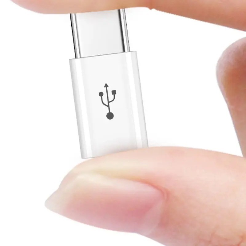 Micro USB Female to USB Type-C Male Adapter Android Data Charging Converter gallery