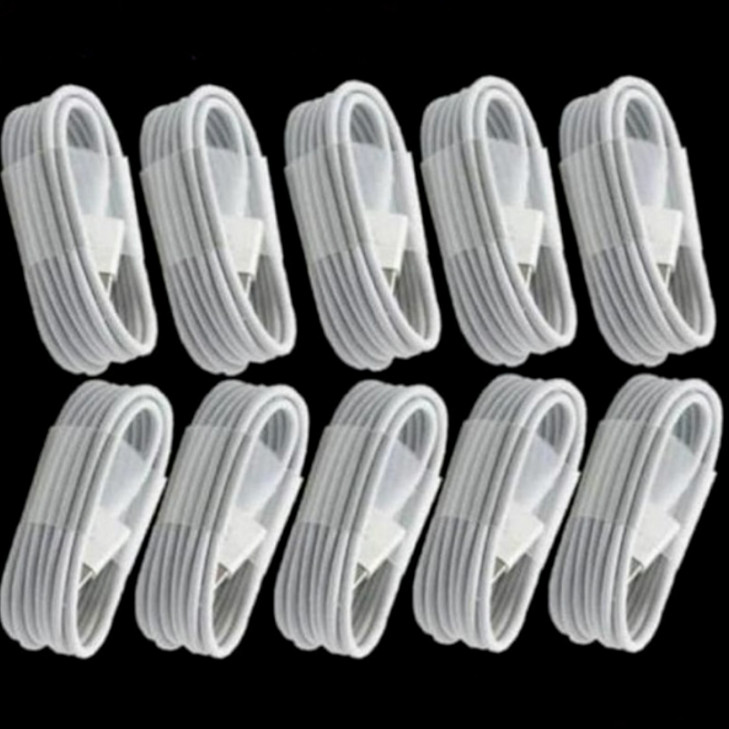 New 10 Pack OEM Fast Charger Cable Cord For iPhone 5 6 7 8 X 11 12 13 14 Pro Max