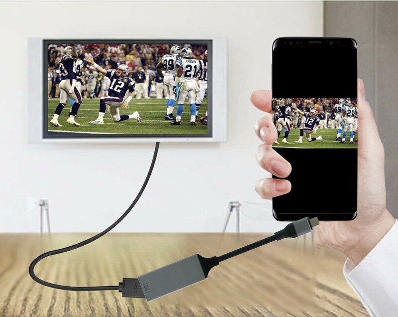 Type C HDMI Cable Adapter for Huawei P50 MAC Samsung S23 S20 Note20 Phone To TV gallery