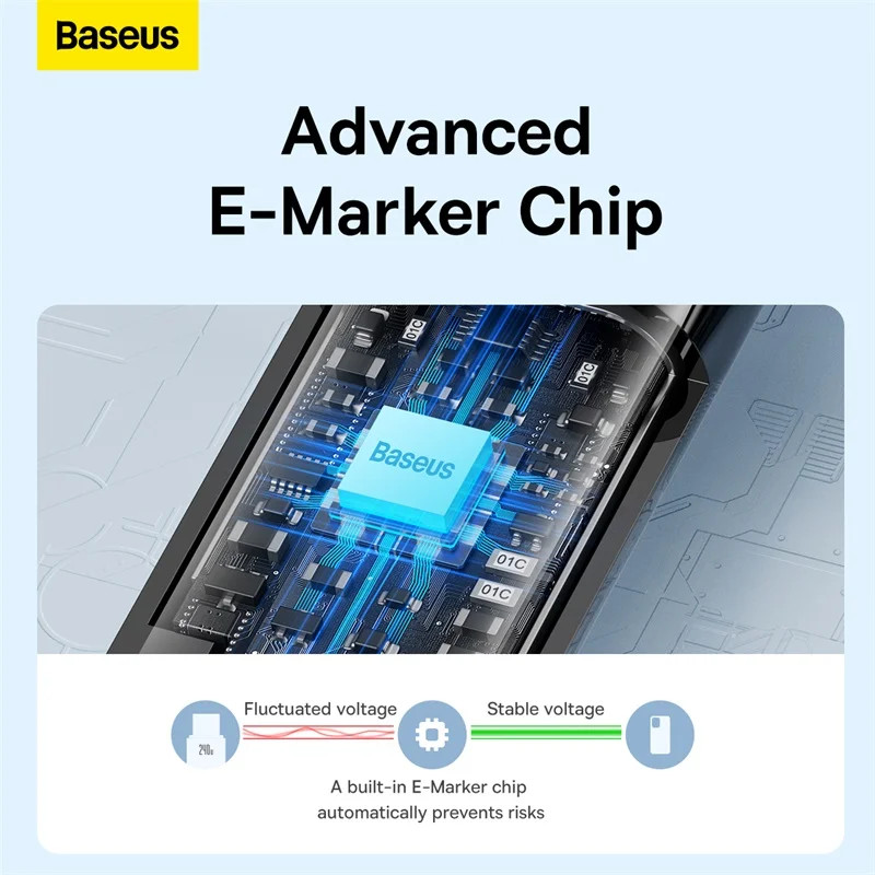 Baseus 240W USB C Cable PD 3.1 For MacBook Samsung S22 Xiaomi iPad Huawei PD gallery
