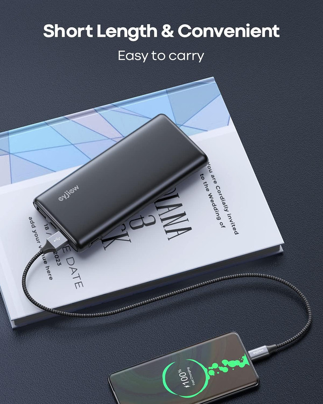 Short USB C Cable 1.5FT [3Pack], 3A Fast Charging 18 Inch USB a to Type C Charge gallery