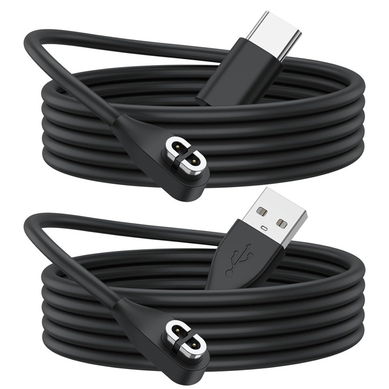 Charging Cable for Shokz Bone Conduction Headphones USB C USB A Magnetic Charger