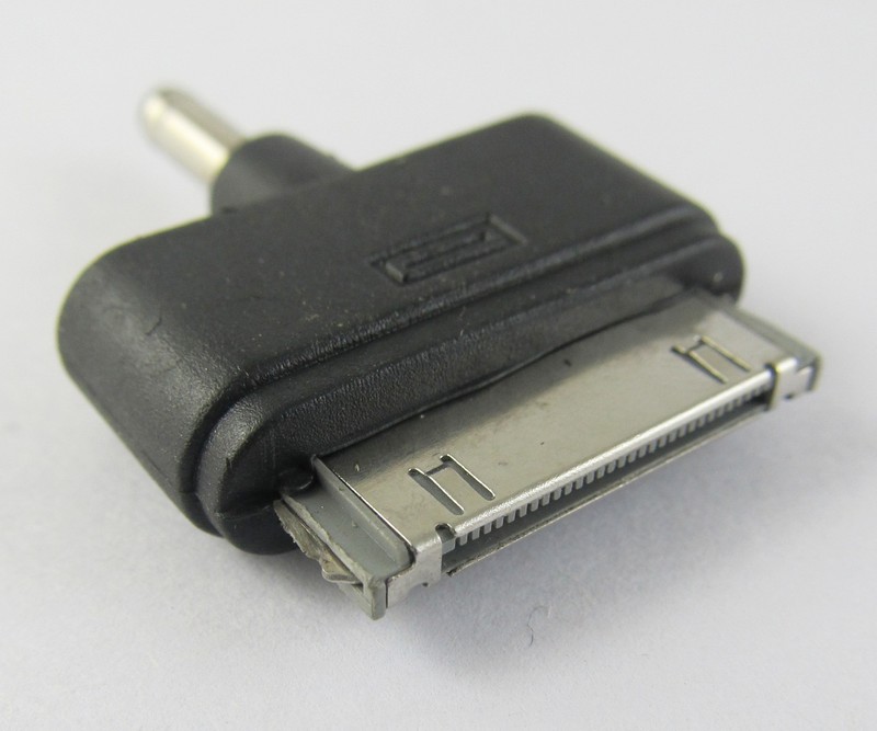 4pcs 1.35 x 3.5mm DC Male to 30pin Male iPod iPhone Dock Power Charger Adapter gallery