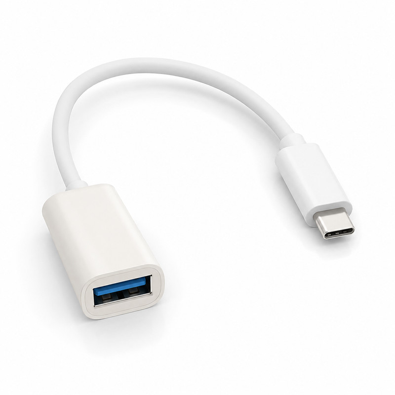 USB-C OTG Cable 20cm White for Honor X9c Flash Drive Keyboard gallery