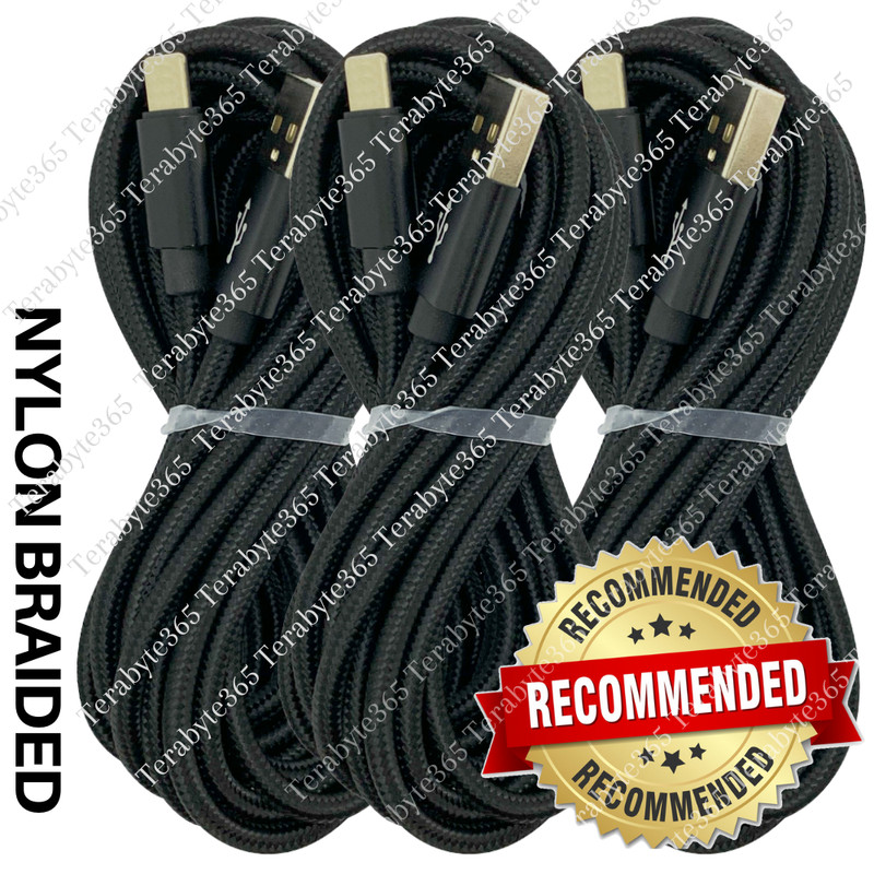 1/3Pack USB Fast Charger Cable 10Ft For iPhone 14 13 12 11 8 6 5 X Charging Cord