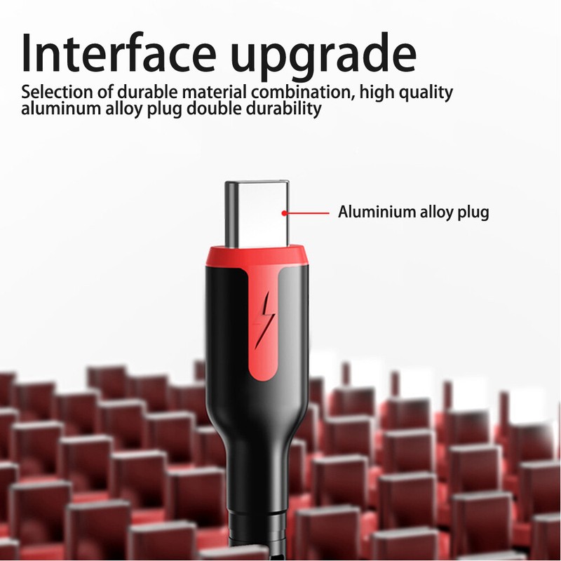 3in1 Multi Head USB Cable Charger Fast Charging Data Sync for iPhone Sumsang US gallery