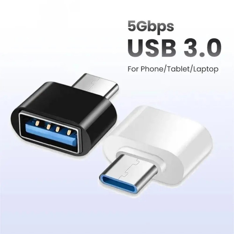 USB-C to USB 3.0 OTG Adapter Type C Male to USB Female for MacBook iPad gallery