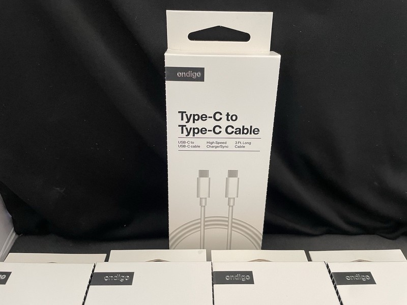 Lot of 3, USB-C to USB-C, Type-C to Type-C, Cable Fast Charge / Sync Ondigo NEW gallery