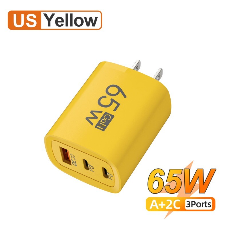 65W Fast Charging USB Type C Wall Charger For Samsung iPhone Google Motorola gallery