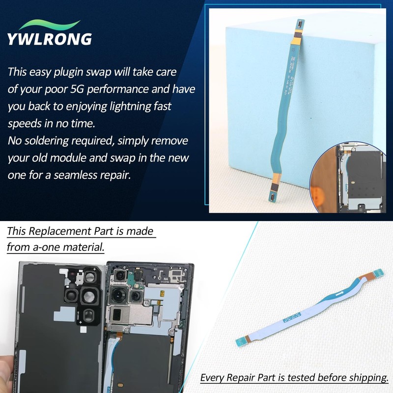 Signal Antenna Flex Cable for Samsung Galaxy S22 Ultra 5G with Samsung... gallery