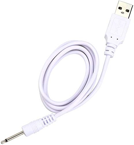 2x USB DC Charging Cable 2.5mm Fast Charging Cord Replacement for Massager Toys gallery