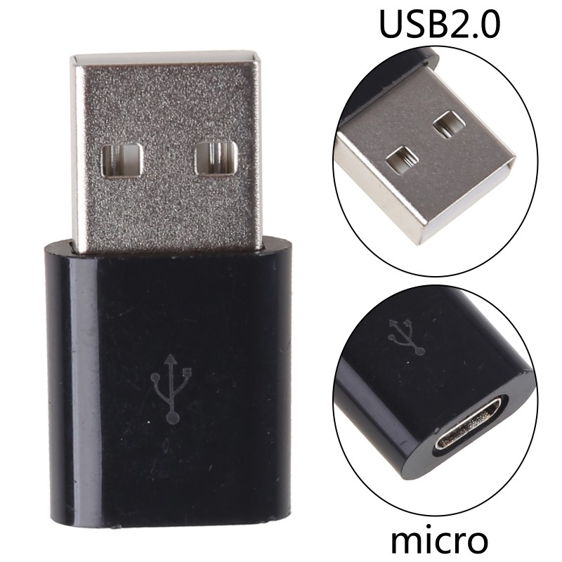 USB 2.0 Male to Micro USB Female Adapter Converter For Micro USB Fan Card Reader gallery