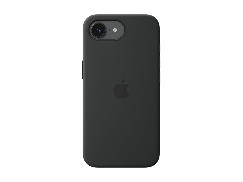 Apple iPhone 17e Silicone Case with MagSafe Black Phone Accessories MHWD4ZM/A gallery