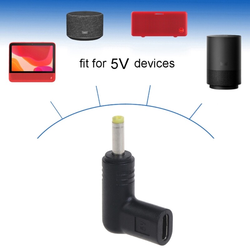 Type-C Female to 4.0x1.7mm DC 5V Male Jack Adapter Converter for Computer Power gallery