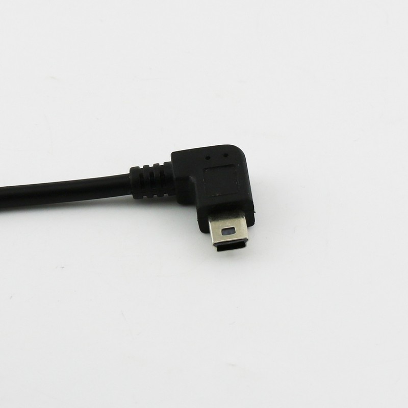 Mini USB 5 Pin Male Right Angle to USB-C 3.1 Type C Female Charging Data Cable gallery