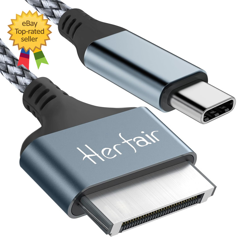 USB C to 30 Pin Charger Cable Nylon Braided Modern Charging Cord Compatible