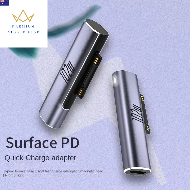 102W 6.8A PD Fast Charging Plug Converter for Microsoft Surface Pro X 8 7 6 5 4 gallery