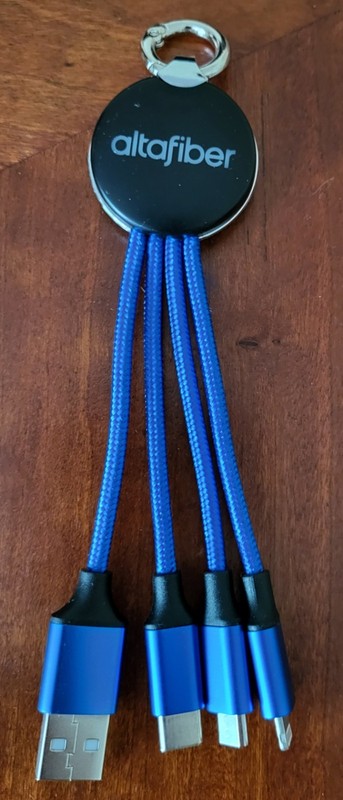 Multi Charging Cable Short Universal USB Keychain Cable for Travel gallery