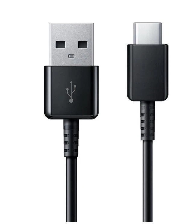 3ft USB Type C Charging Cable Data Transfer USB A to USB C Charging Cord Black
