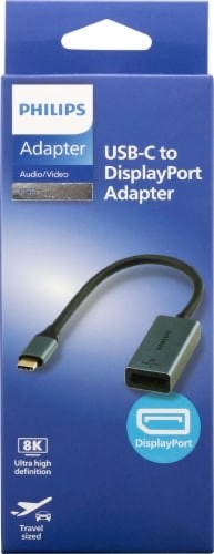 NEW Philips Elite 8K USB-C to DisplayPort Adapter Ultra High Definition Display