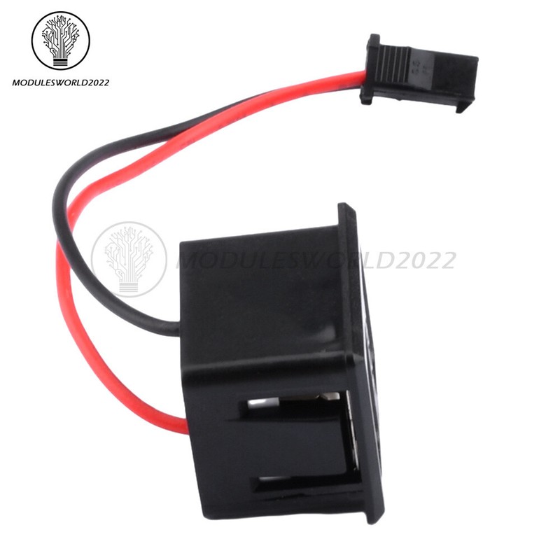 Dual USB Female Base Type-C Charging Socket Power Socket with Cable Connector gallery
