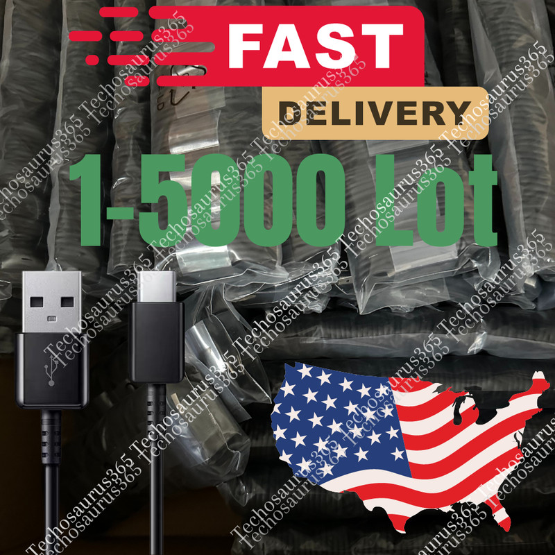USB-C Type C Fast Charging Cable Lot For Samsung S8 S10Plus Note iPhone 15 16 17