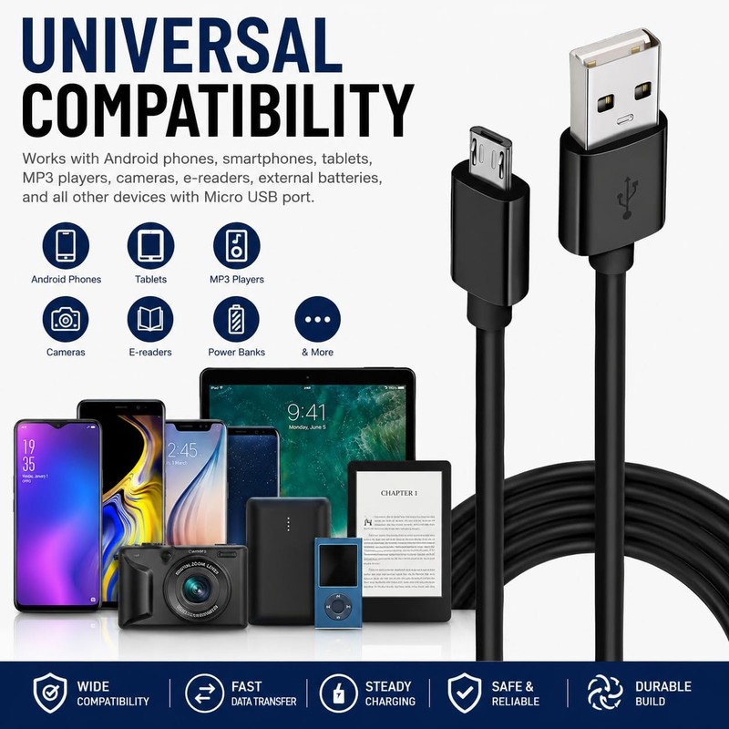 USB Charging Data Cable for Leapfrog LeapPad Ultimate, LeapPad Platinum, Leap... gallery