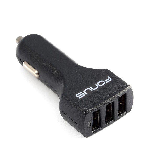 For Galaxy S25 FE/A07/A17 - Car Charger 36W 3-Port USB 4.8A Type-C Cable 6ft gallery